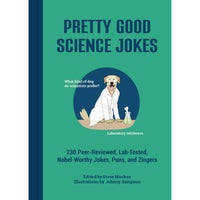 BOOK | PRETTY GOOD SCIENCE JOKES-Books & Stationery-Steve Mockus-Hardback-Coriander