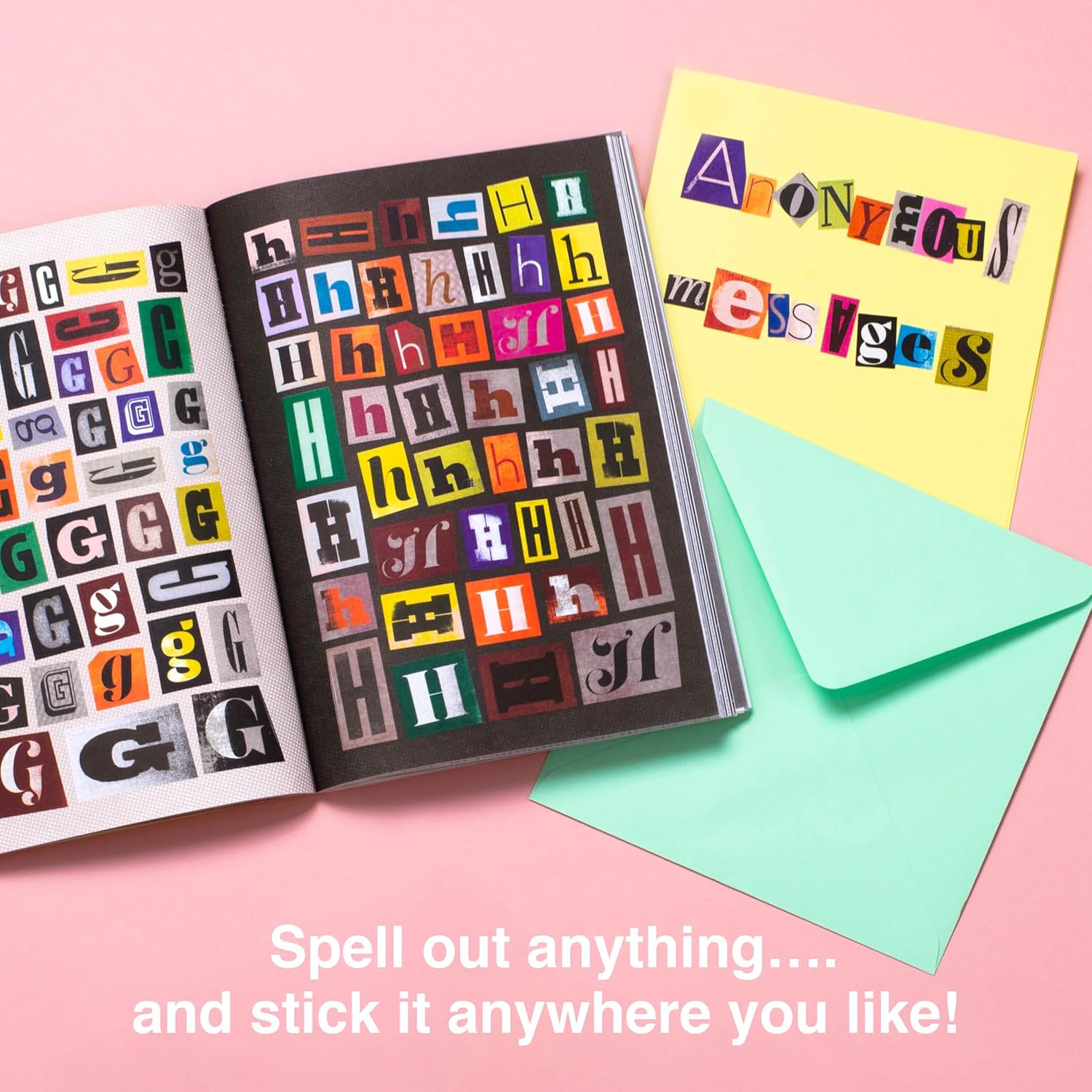BOOK | RANSOM NOTE STICKER-Books & Stationery-HACHETTE BOOK GROUP-Coriander