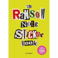 BOOK | RANSOM NOTE STICKER-Books & Stationery-HACHETTE BOOK GROUP-Coriander