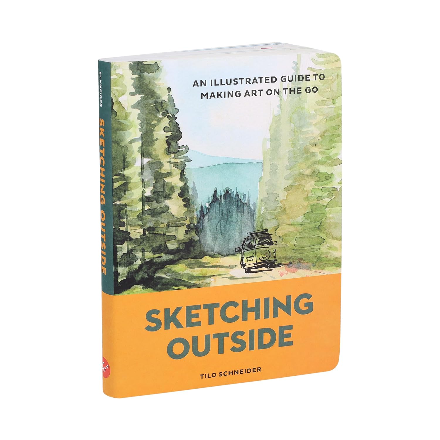 BOOK | SKETCHING OUTSIDE: AN ILLUSTRATED GUIDE-Books & Stationery-RAINCOAST-Coriander