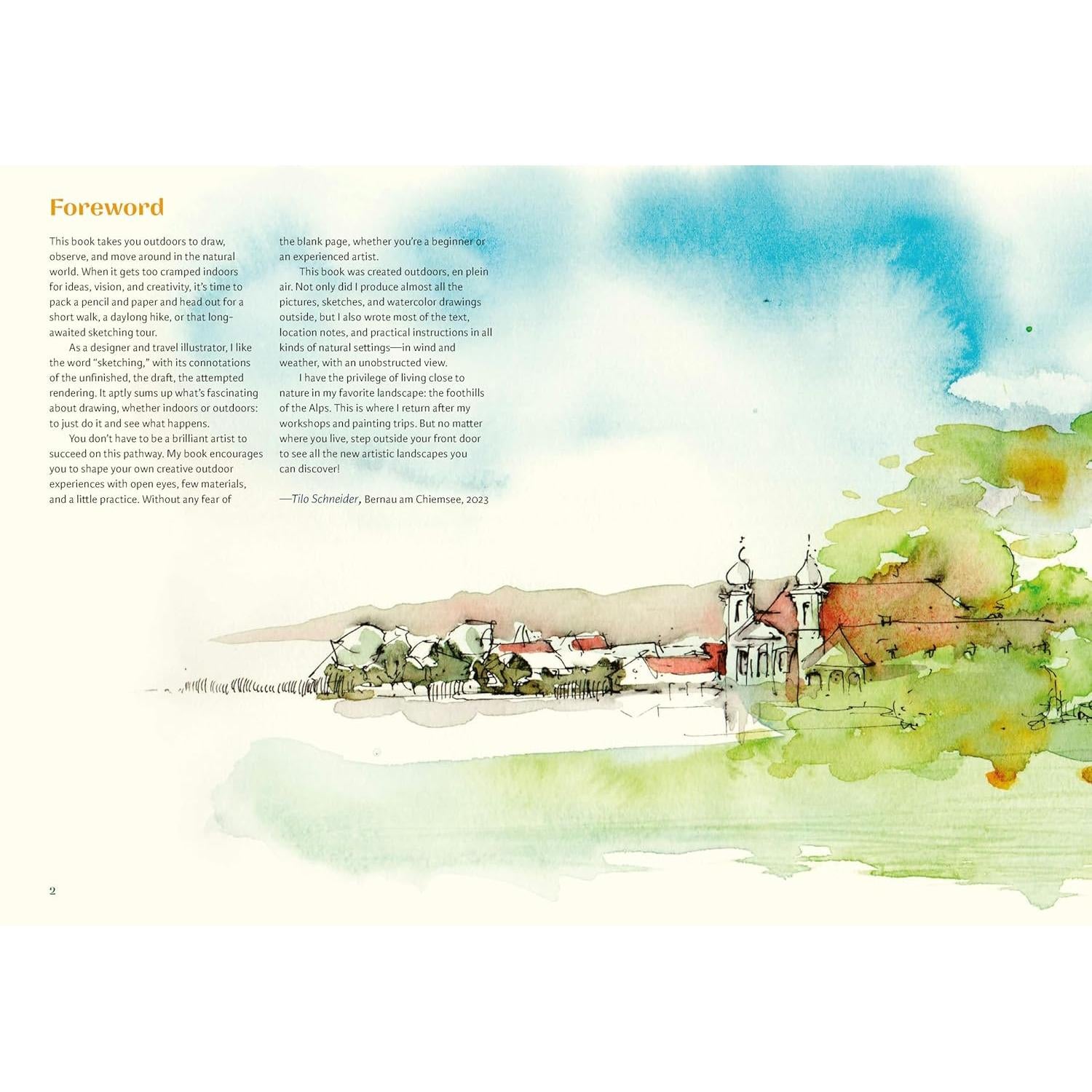 BOOK | SKETCHING OUTSIDE: AN ILLUSTRATED GUIDE-Books & Stationery-RAINCOAST-Coriander