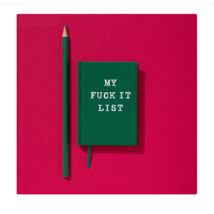 BOOK | TINY MY F*CK IT LIST-Books & Stationery-OHH DEER-Coriander