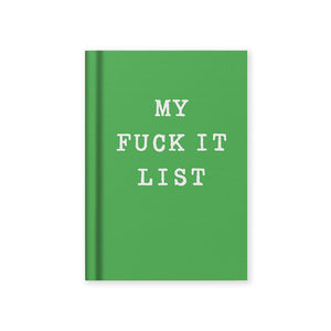 BOOK | TINY MY F*CK IT LIST-Books & Stationery-OHH DEER-Coriander