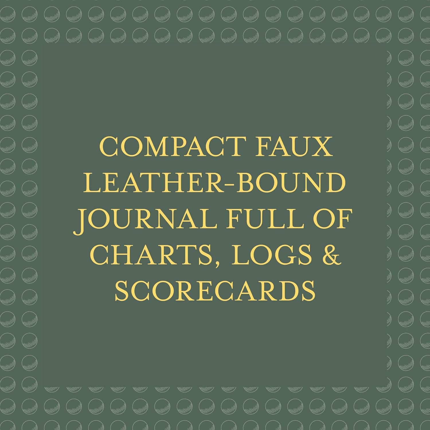 BOOK | ULTIMATE GOLF JOURNAL: KEEPING MY GAME ON COURSE-Books & Stationery-RAINCOAST-Coriander