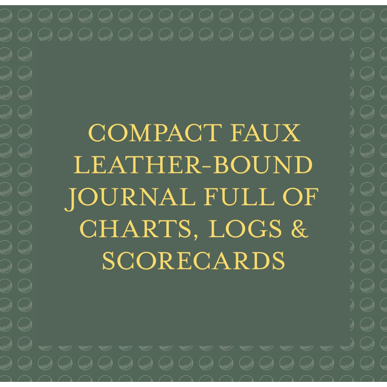 BOOK | ULTIMATE GOLF JOURNAL: KEEPING MY GAME ON COURSE-Books & Stationery-RAINCOAST-Coriander
