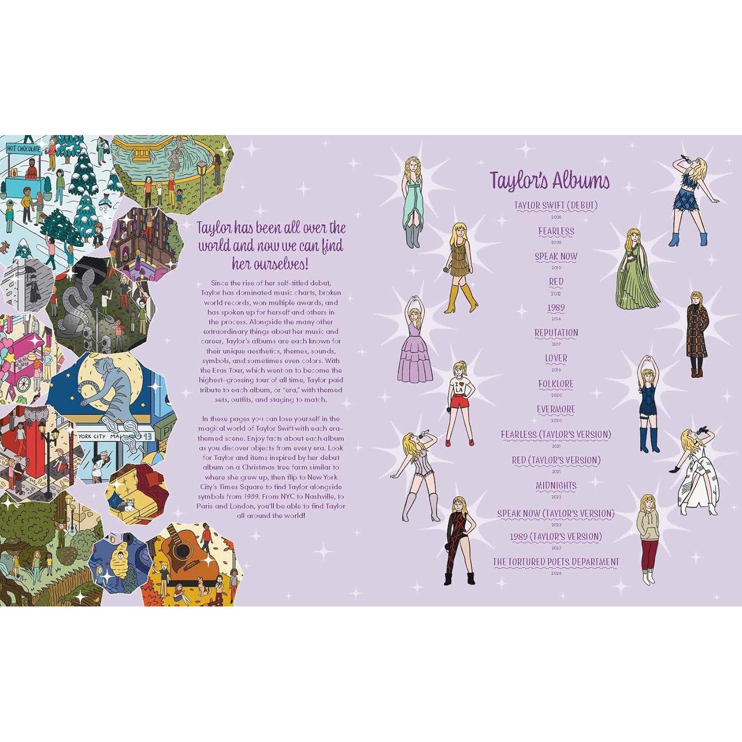 BOOK | UNOFFICIAL WHERE'S TAYLOR?-Books & Stationery-HACHETTE BOOK GROUP-Coriander