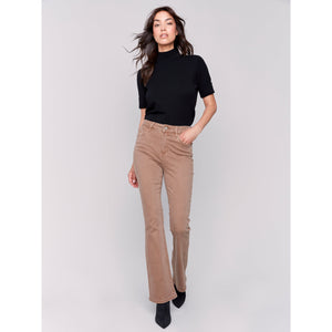 BOOTCUT LEG PANT-Denim-CHARLIE B-Coriander