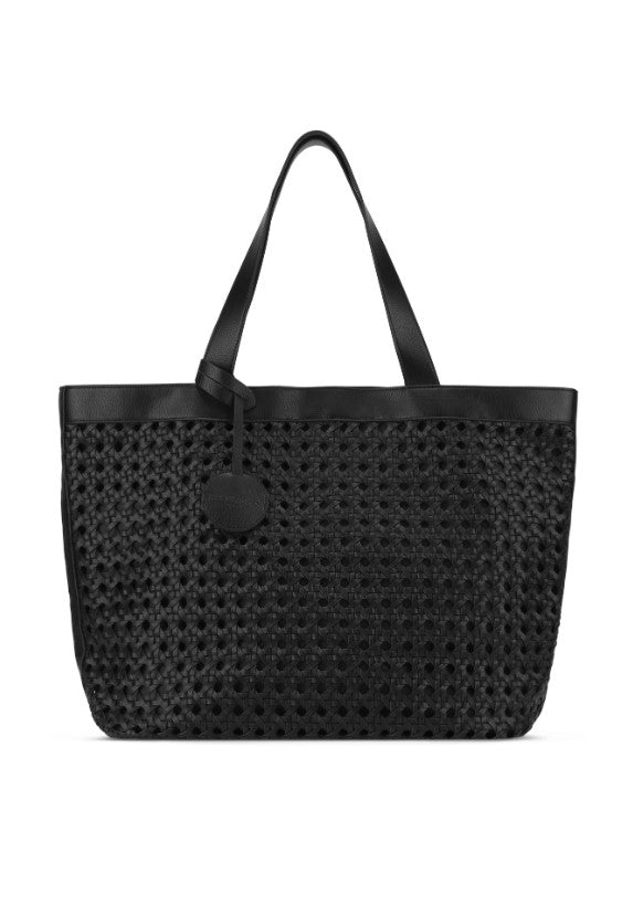 BRAIDED SHOULDER TOTE BAG-Bags & Wallets-ILSE JACOBSEN-Coriander