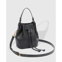 BUCKET BAG | MONTIE-Bags & Wallets-LOUENHIDE-BLACK-Coriander