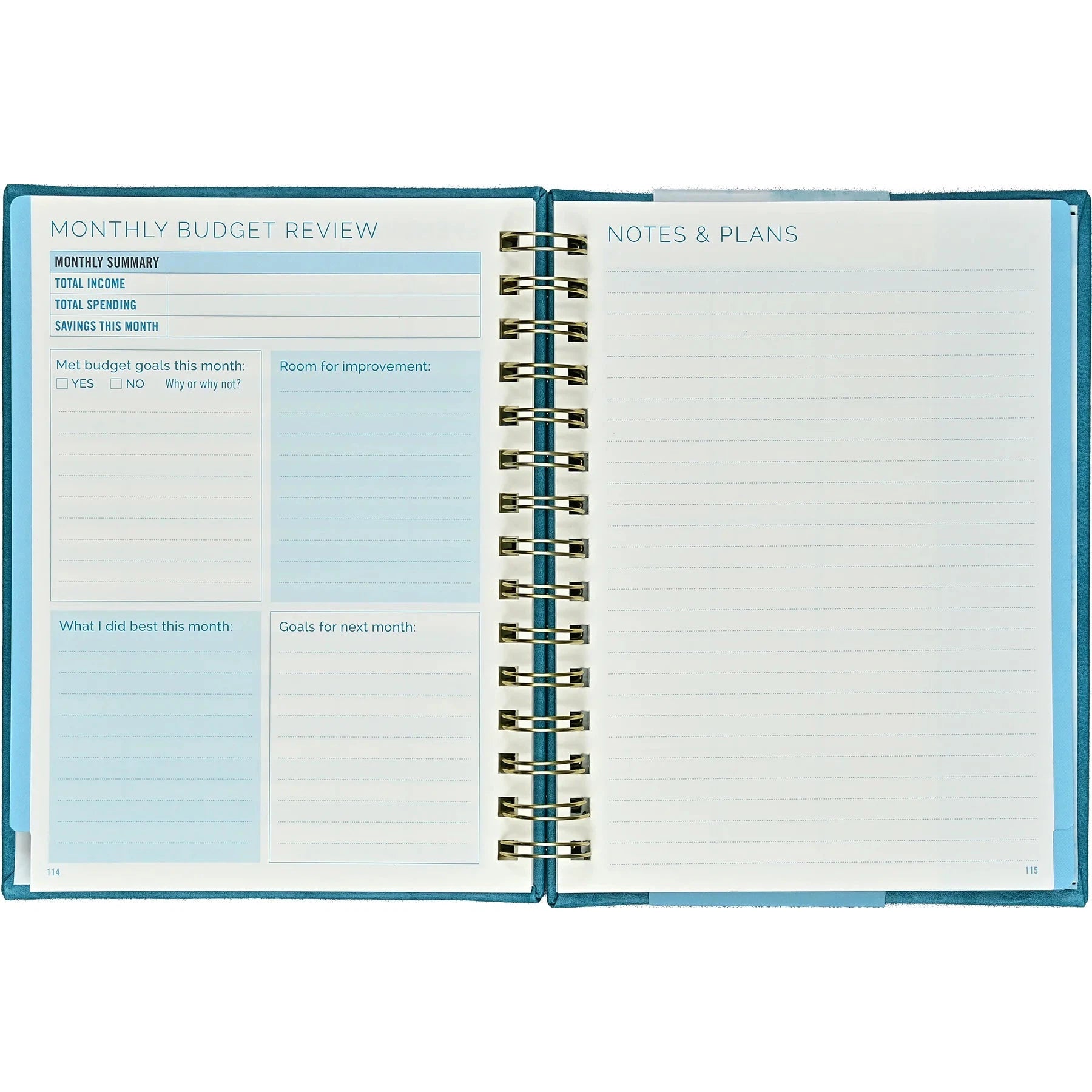 BUDGET PLANNER-Books & Stationery-PETER PAUPER PRESS-Coriander