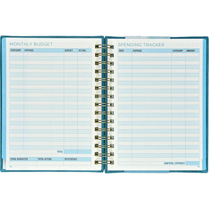 BUDGET PLANNER-Books & Stationery-PETER PAUPER PRESS-Coriander