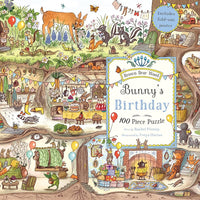 BUNNY'S BIRTHDAY PUZZLE 100 PC-Puzzle-HACHETTE BOOK GROUP-Coriander