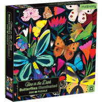 BUTTERFLIES ILLUMINATED 500 PIECE PUZZLE-Fun and Games-RAINCOAST-Coriander