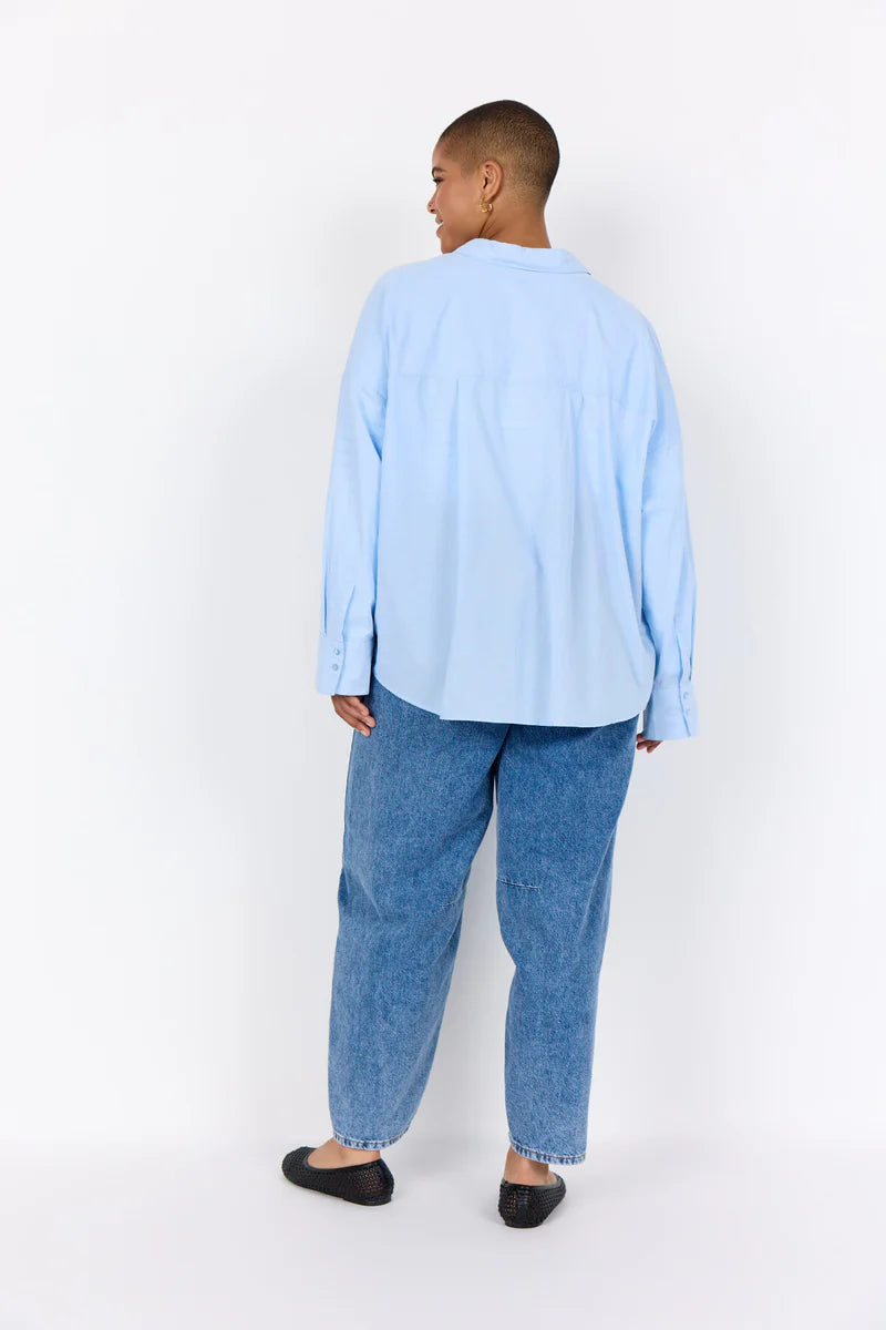 BUTTON UP SHIRT | MARY 8-Top-WASABI CONCEPT-Coriander
