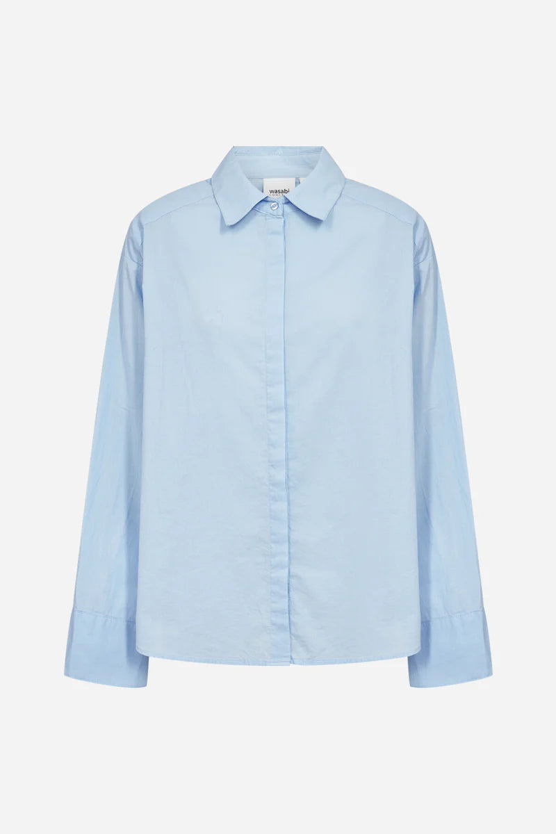 BUTTON UP SHIRT | MARY 8-Top-WASABI CONCEPT-Coriander