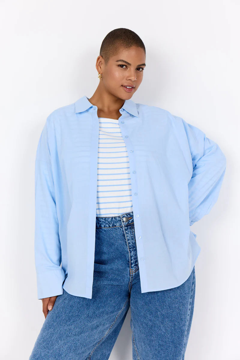 BUTTON UP SHIRT | MARY 8-Top-WASABI CONCEPT-PLUS SMALL-WINDSURFER-Coriander