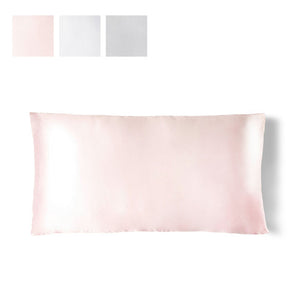 BYE BYE BEDHEAD SILKY SATIN PILLOWCASE - KING-Pillowcase-LEMON LAVENDER-PINK-Coriander