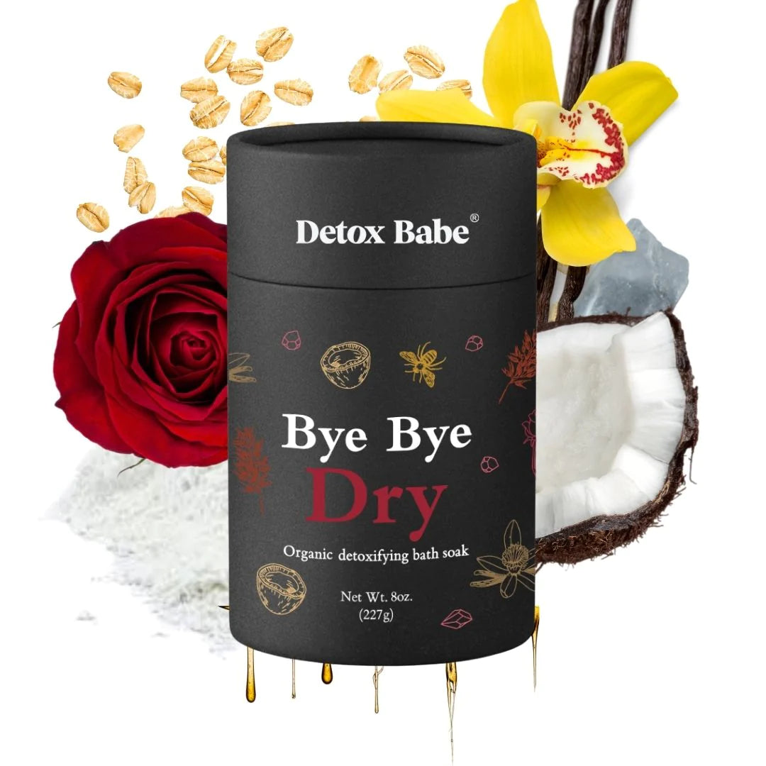 BYE BYE DRY ORGANIC DETOX BATH SALT SOAK - 8OZ-Self Care-DETOX BABE-Coriander