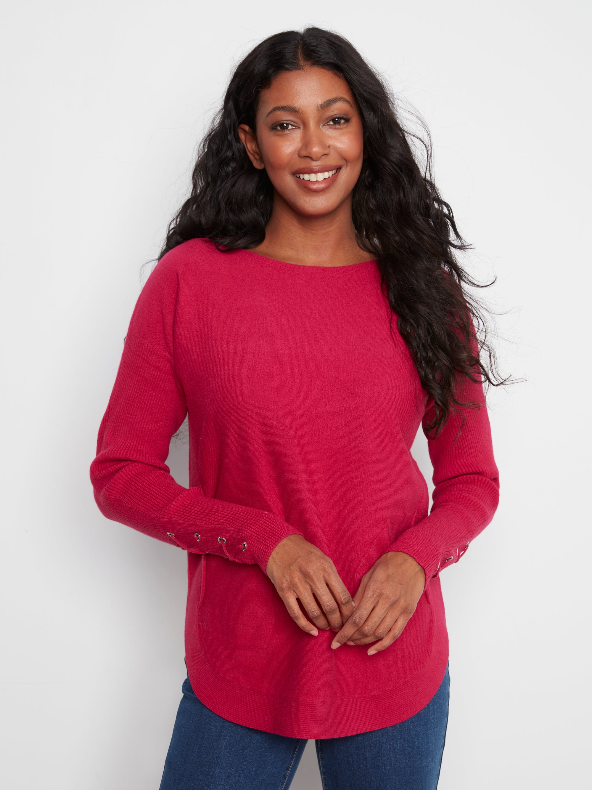 L/S SWEATER | BOAT NECK