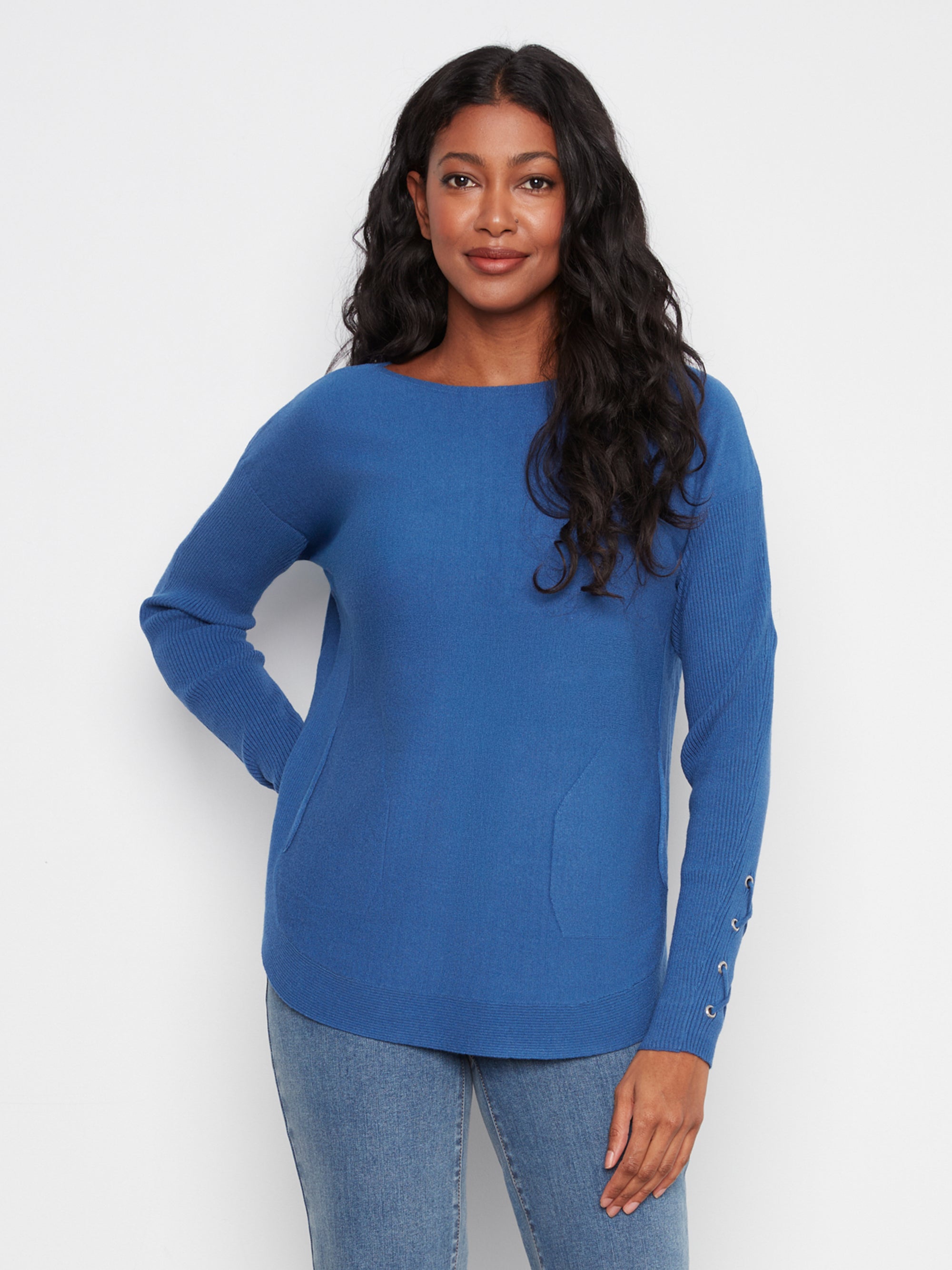 L/S SWEATER | BOAT NECK