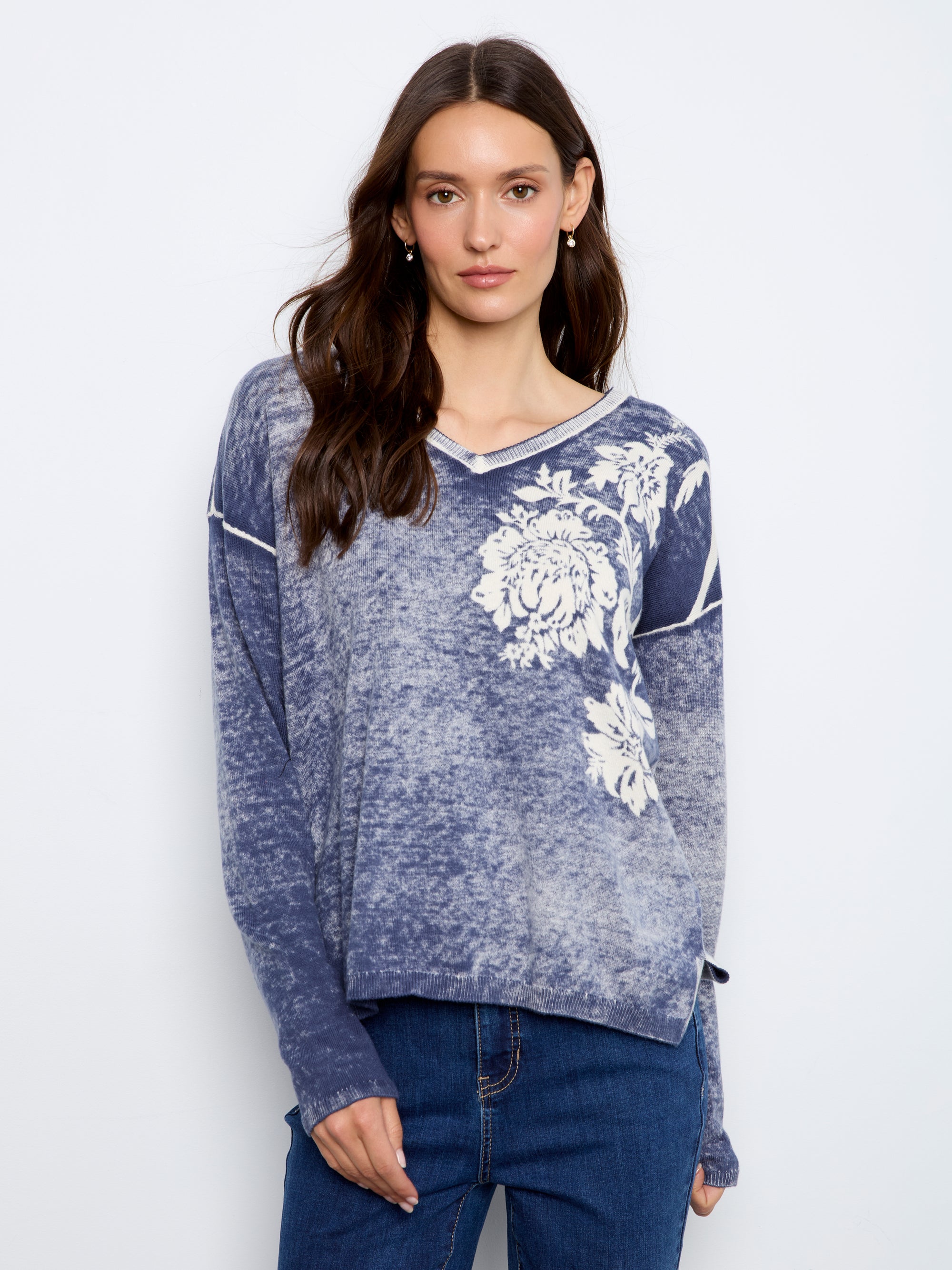 PULLOVER SWEATER | DROP SHOULDER REVERSIBLE