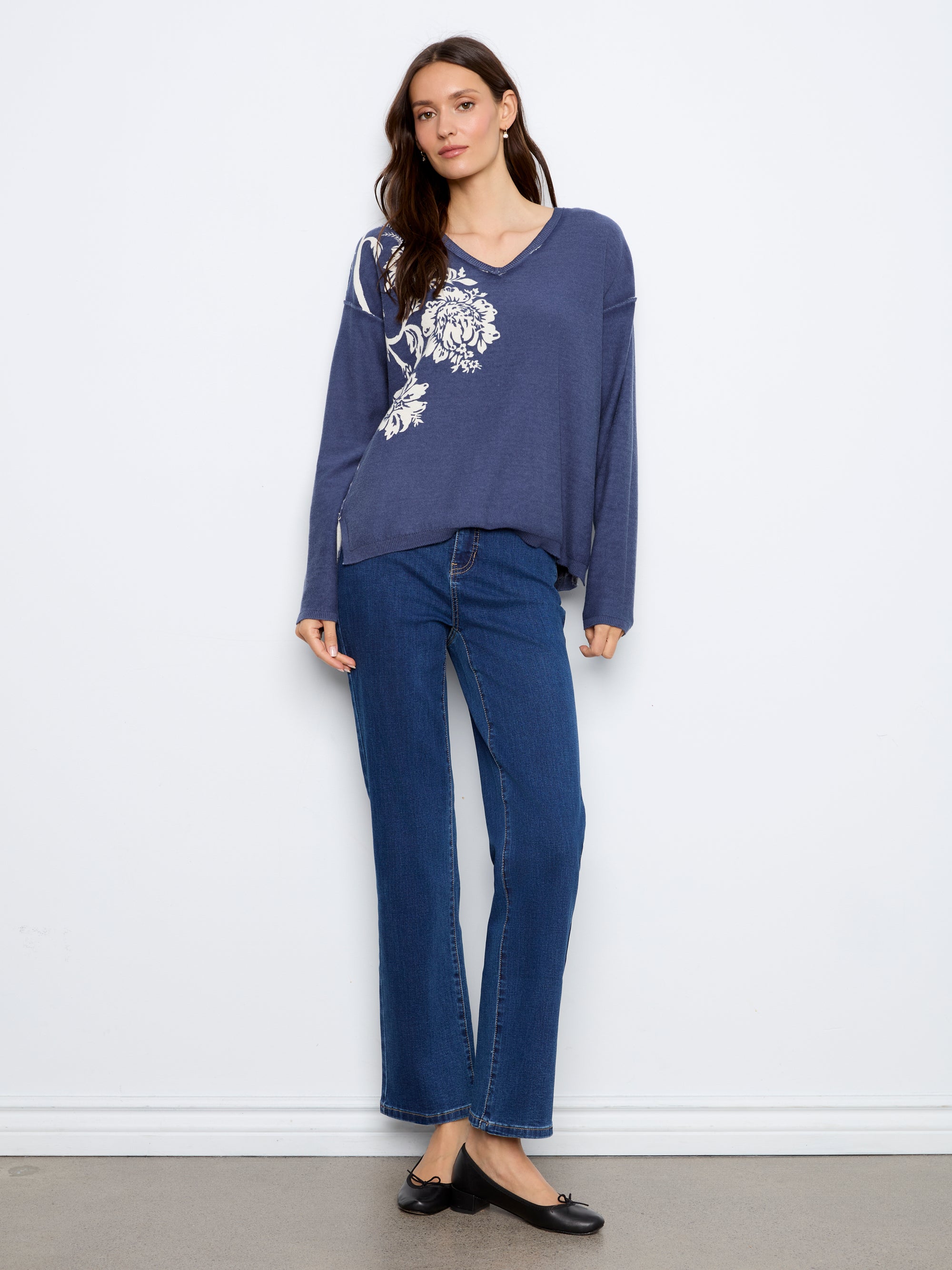 PULLOVER SWEATER | DROP SHOULDER REVERSIBLE