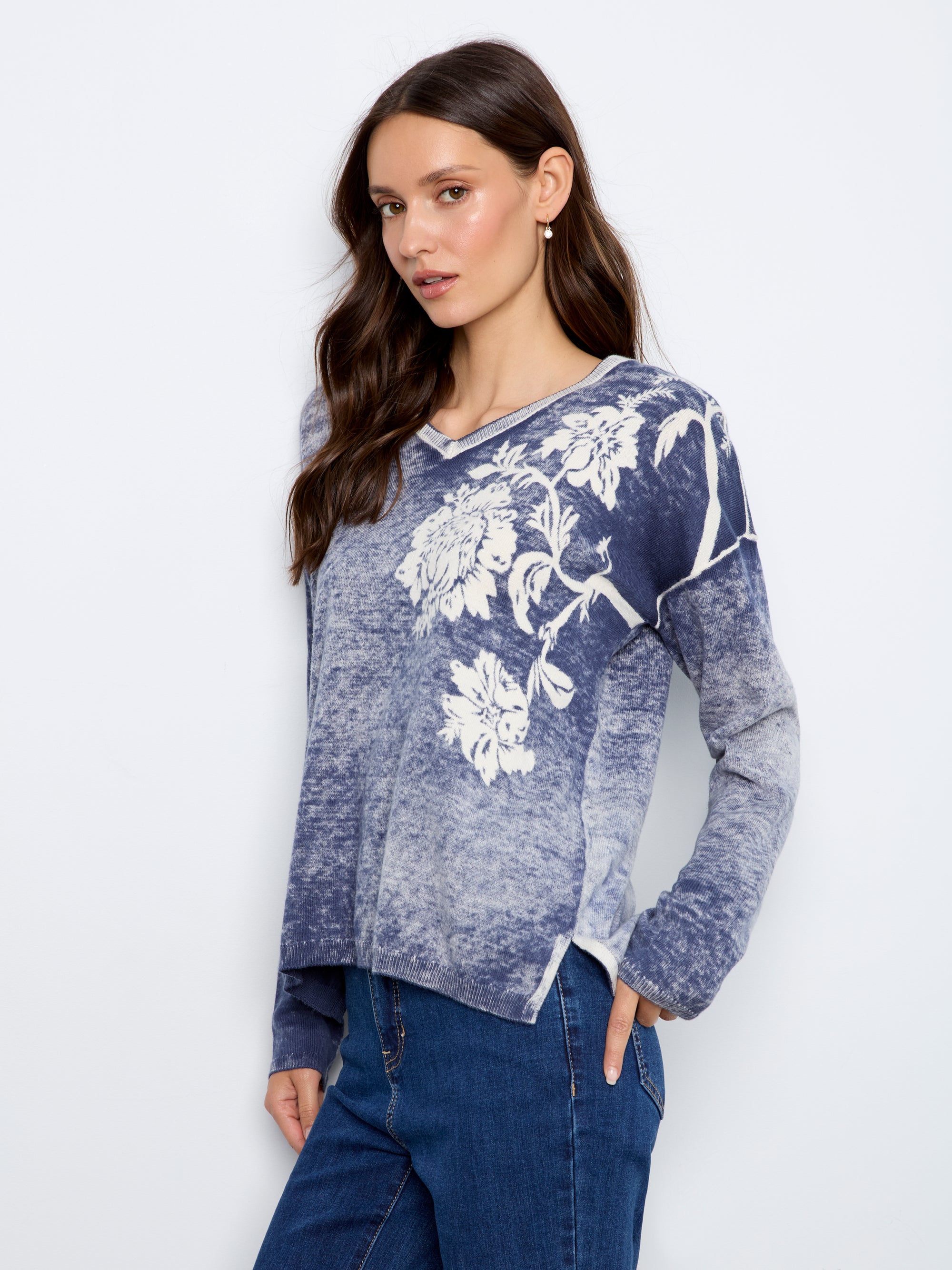 PULLOVER SWEATER | DROP SHOULDER REVERSIBLE