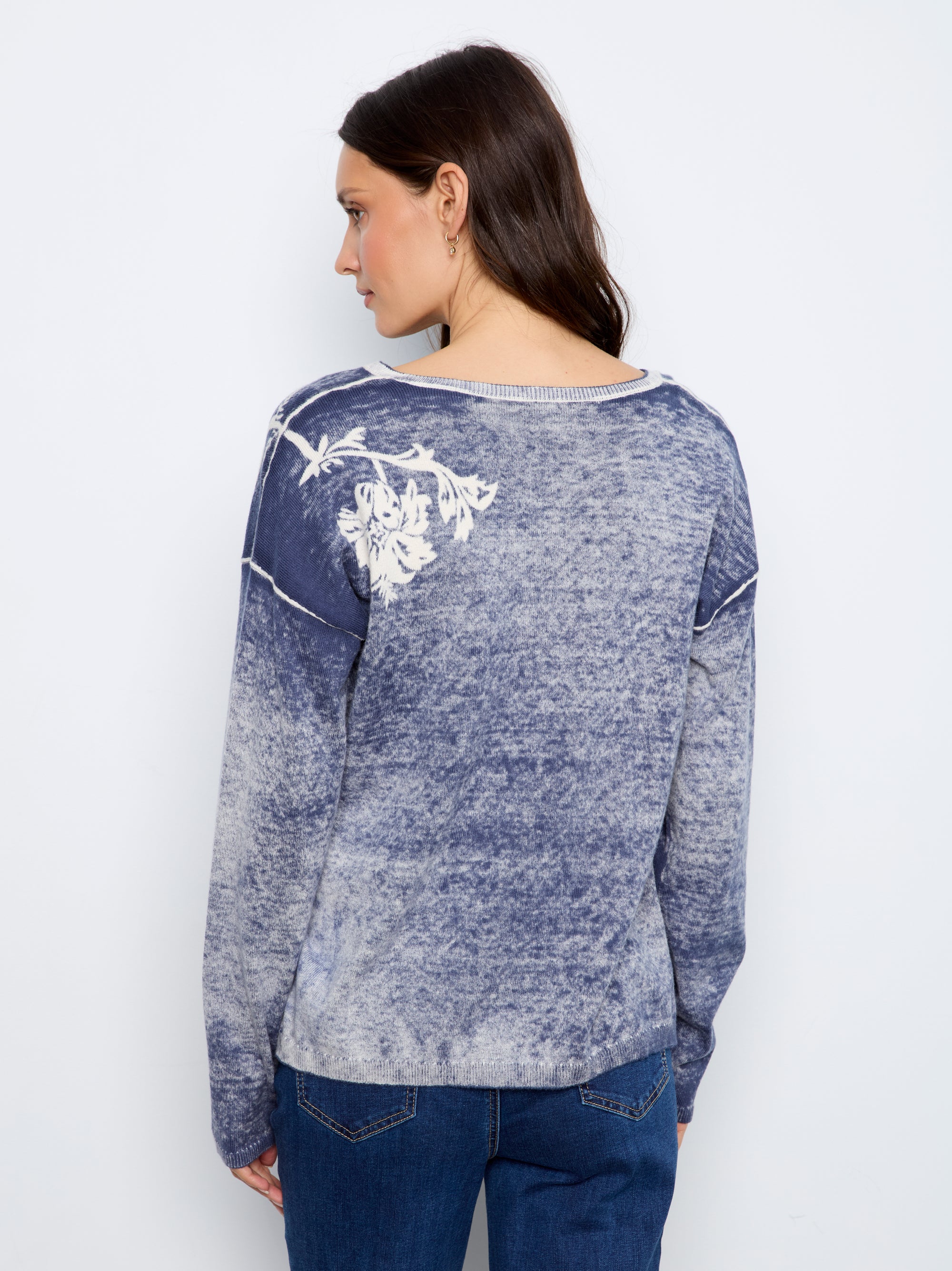 PULLOVER SWEATER | DROP SHOULDER REVERSIBLE