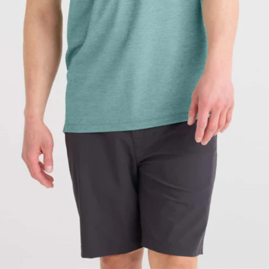 CADDIE 8" SHORT | FADED BLACK-Pant-SAXX-Coriander