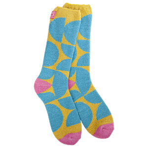 CALI CREW SOCKS-Socks-WORLD'S SOFTEST-GEO-Coriander