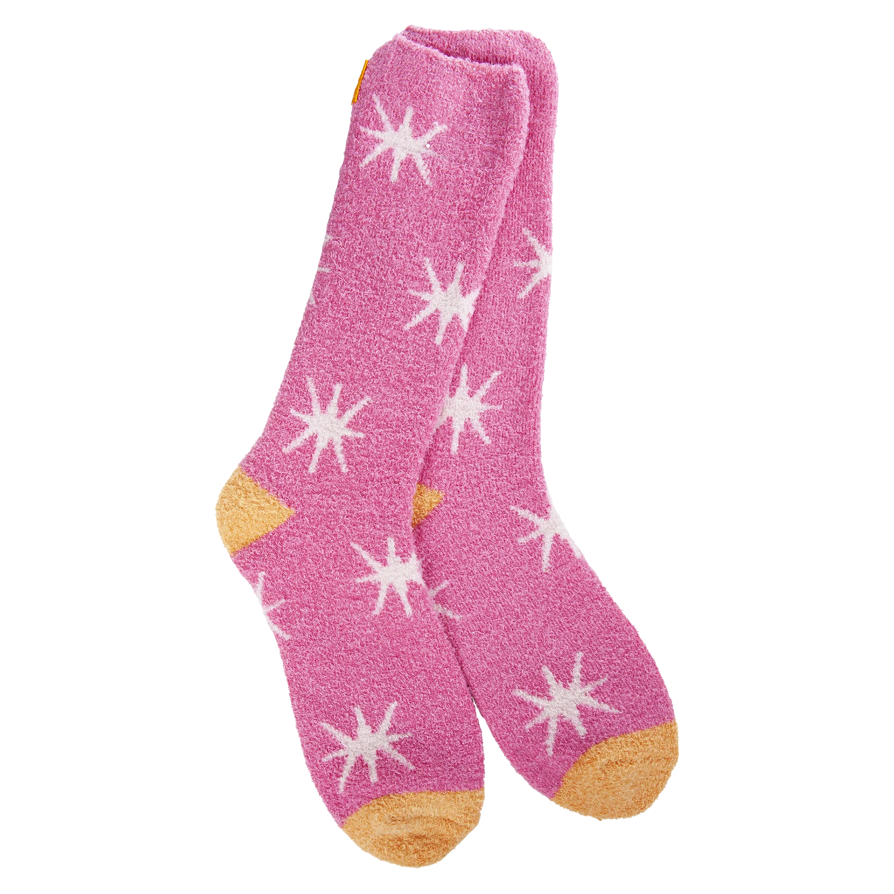 CALI CREW SOCKS-Socks-WORLD'S SOFTEST-STARBURST AZALEA-Coriander