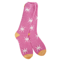 CALI CREW SOCKS-Socks-WORLD'S SOFTEST-STARBURST AZALEA-Coriander