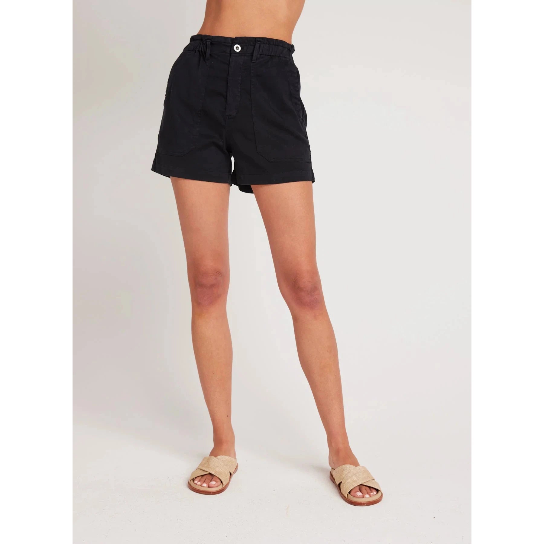 CALLIE SHORTS-Bottoms-BELLA DAHL-XSMALL-VINTAGE BLACK-Coriander