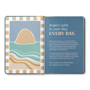 CALM EVERY DAY GUIDED JOURNAL-Books & Stationery-COMPENDIUM-Coriander