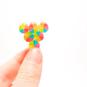 CANDY TUBE | RAINBOW PIE (CRANBERRY)-Food-CANDY LAB-Coriander