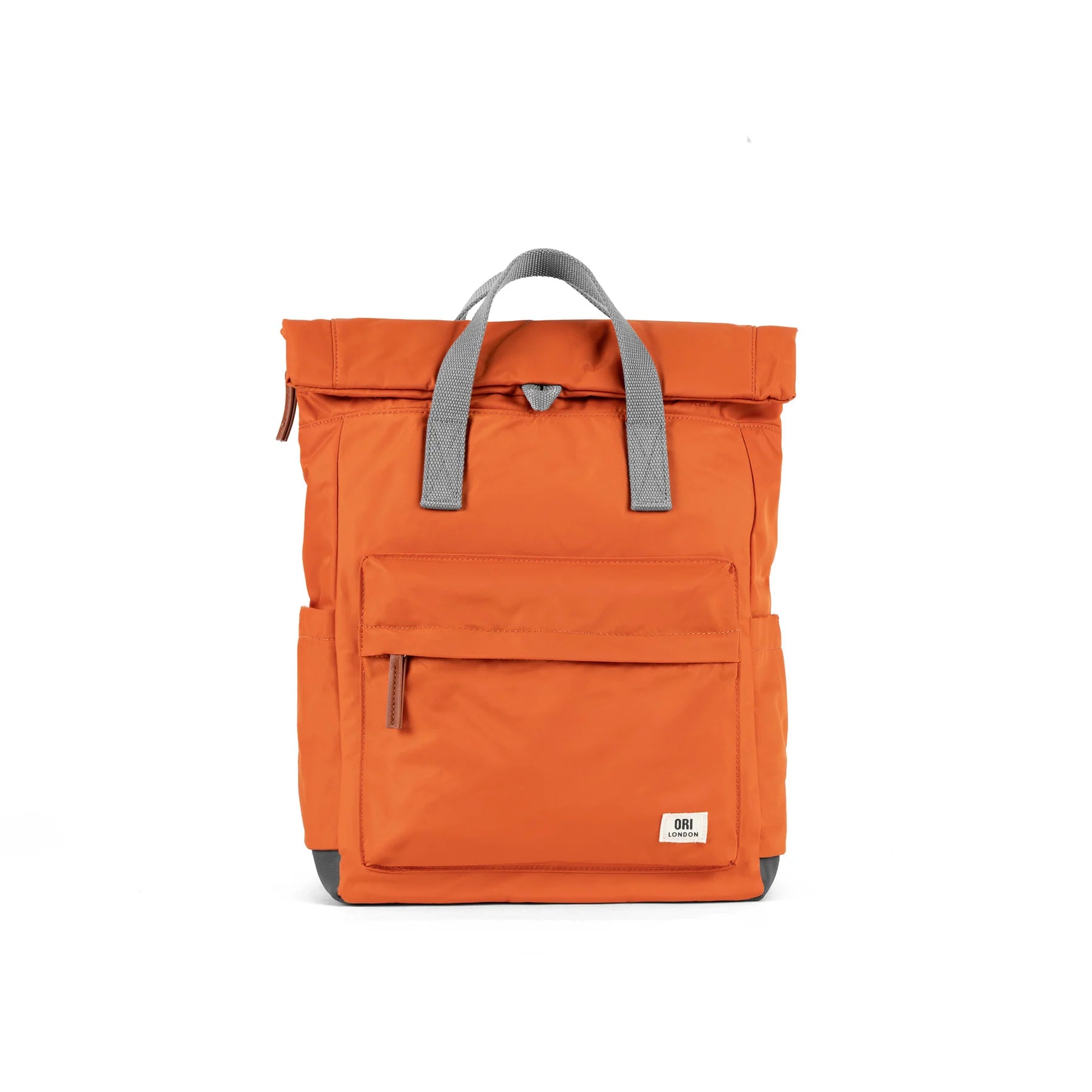 CANFIELD B MEDIUM RECYCLED CANVAS BACKPACK-Bags & Wallets-ORI LONDON-BURNT ORANGE-Coriander