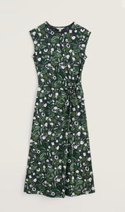 CAP-SLEEVE DRESS | FETTLING: INKWELL-Dress-SEASALT-Coriander
