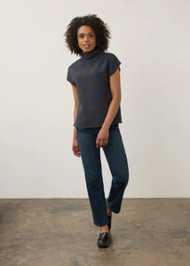 CAP SLEEVE SWEATER | OTTOMAN-Jackets & Sweaters-FRENCH DRESSING JEANS-Coriander