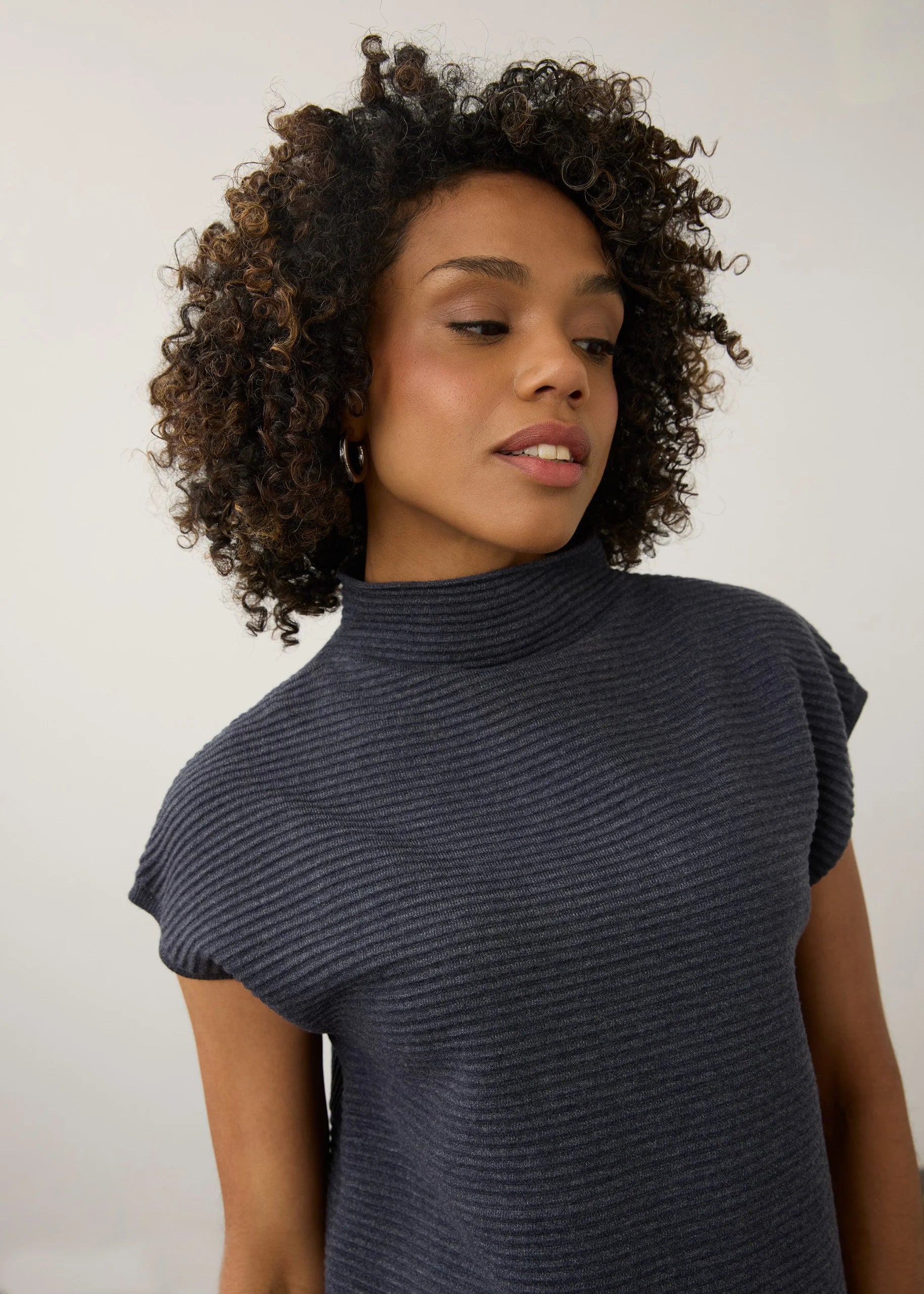 CAP SLEEVE SWEATER | OTTOMAN-Jackets & Sweaters-FRENCH DRESSING JEANS-Coriander