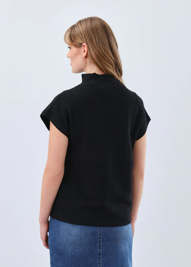 CAP SLEEVE SWEATER | OTTOMAN-Jackets & Sweaters-FRENCH DRESSING JEANS-Coriander