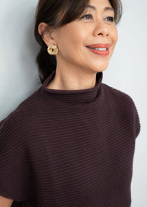 CAP SLEEVE SWEATER | OTTOMAN-Jackets & Sweaters-FRENCH DRESSING JEANS-SMALL-FIG-Coriander