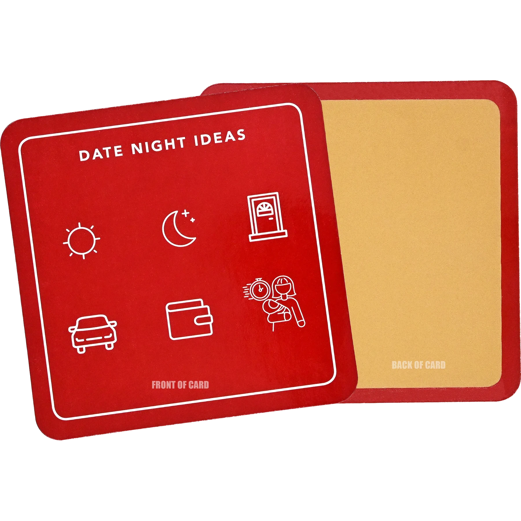 CARD GAME | COUPLE'S DATE NIGHT SCRATCH-OFF DECK-Fun and Games-PETER PAUPER PRESS-Coriander