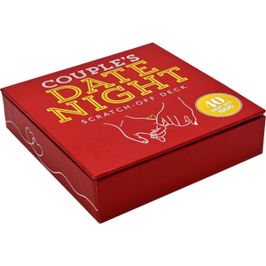 CARD GAME | COUPLE'S DATE NIGHT SCRATCH-OFF DECK-Fun and Games-PETER PAUPER PRESS-Coriander