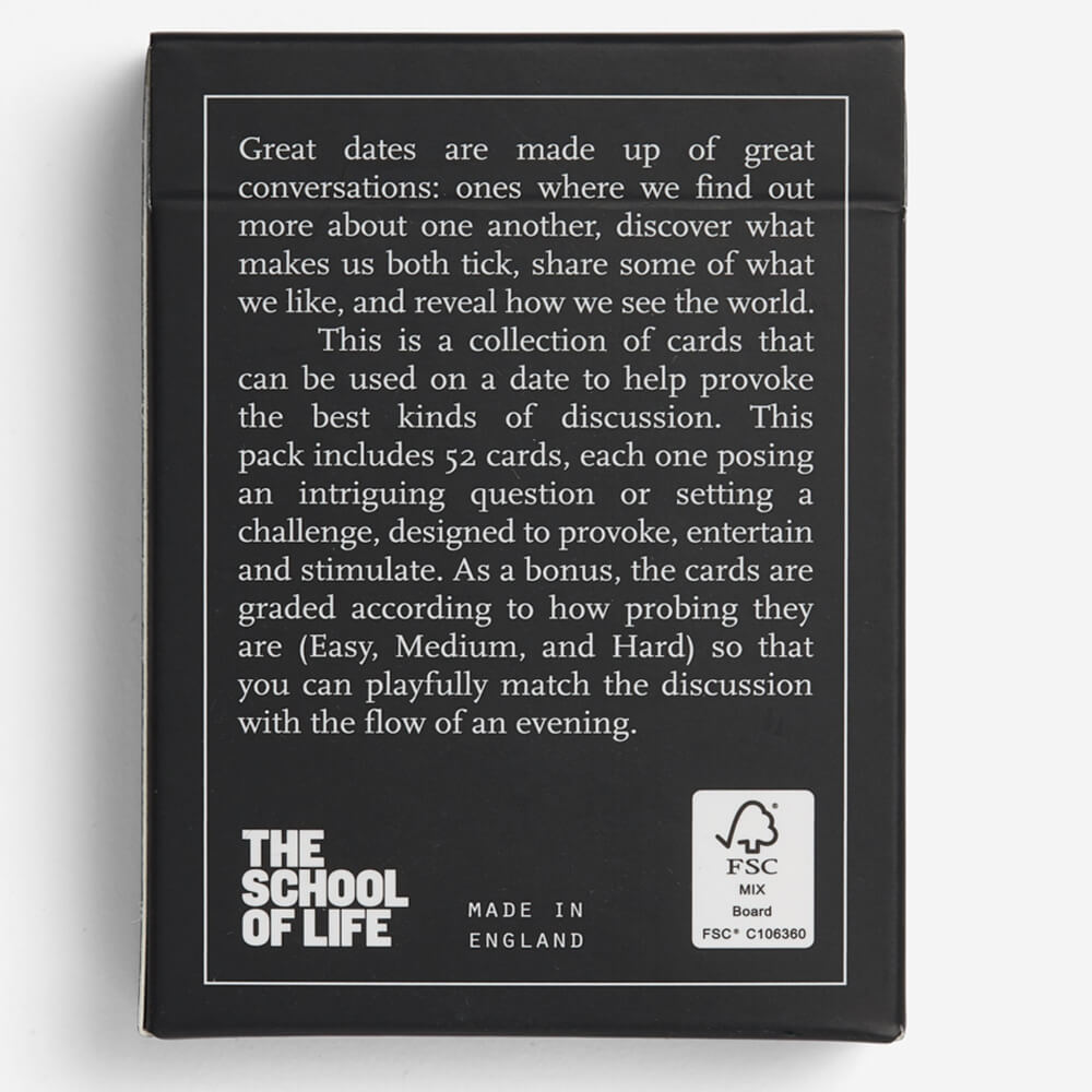 CARD GAME | DATING CARDS-Fun and Games-THE SCHOOL OF LIFE-Coriander