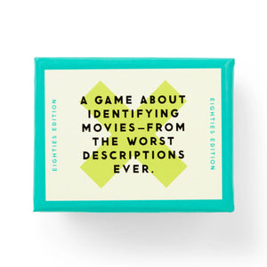 CARD GAME | MINI POORLY EXPLAINED MOVIES - 80'S EDITION-Fun and Games-RAINCOAST-Coriander