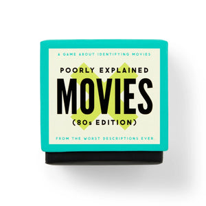 CARD GAME | MINI POORLY EXPLAINED MOVIES - 80'S EDITION-Fun and Games-RAINCOAST-Coriander