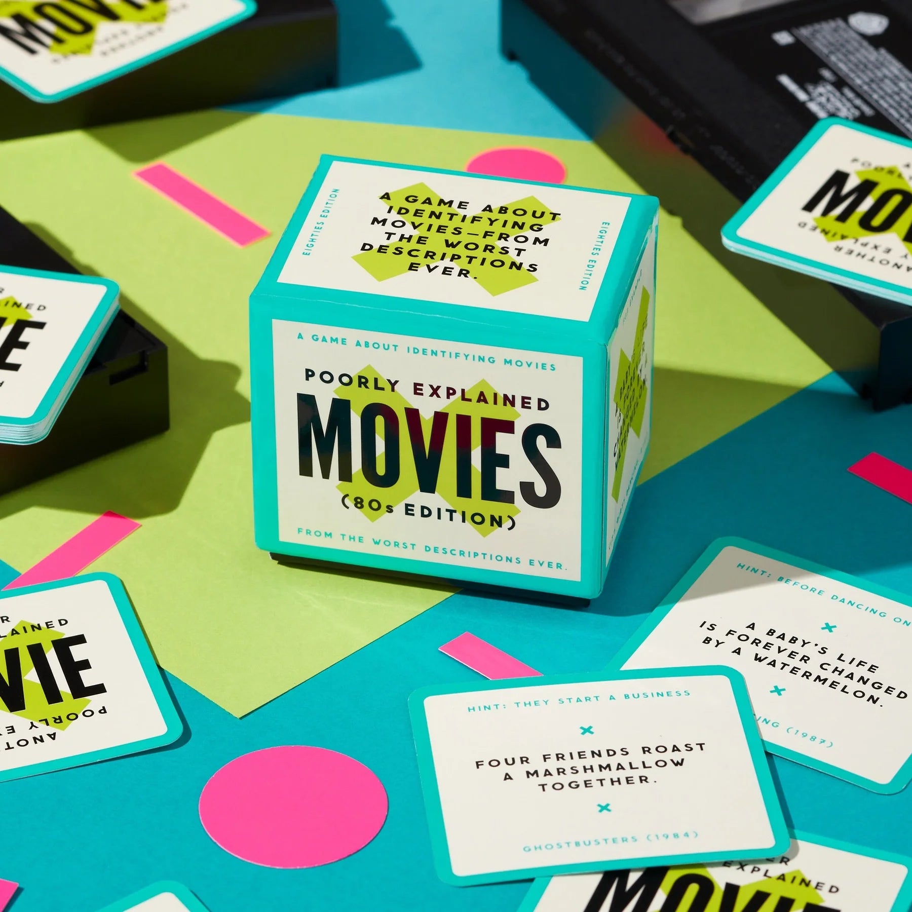 CARD GAME | MINI POORLY EXPLAINED MOVIES - 80'S EDITION-Fun and Games-RAINCOAST-Coriander