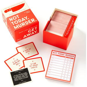 CARD GAME | NOT TODAY, MURDER GAME-Fun and Games-RAINCOAST-Coriander