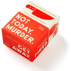 CARD GAME | NOT TODAY, MURDER GAME-Fun and Games-RAINCOAST-Coriander