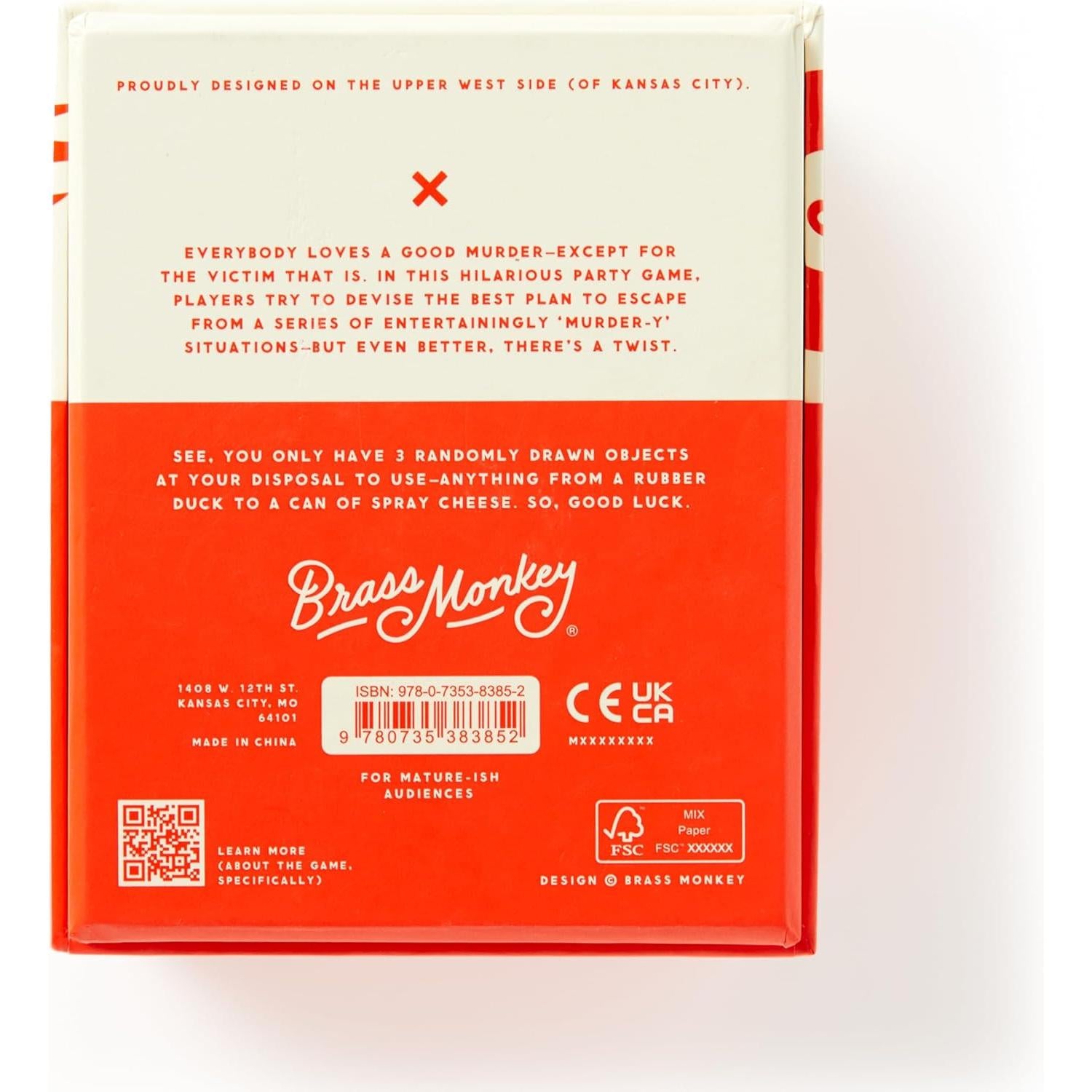 CARD GAME | NOT TODAY, MURDER GAME-Fun and Games-RAINCOAST-Coriander